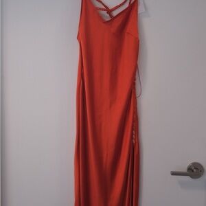 Cult Gaia NWT Orange Sleeveless Dress